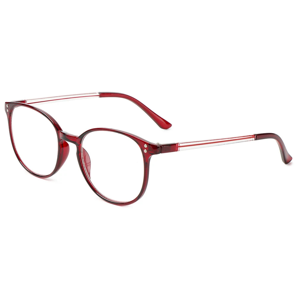 Hot Sale High-definition Reading Glasses Unisex Fashion Ultralight PC Frames Presbyopic Glasses Vision Care Eyewear +1.00~4.00