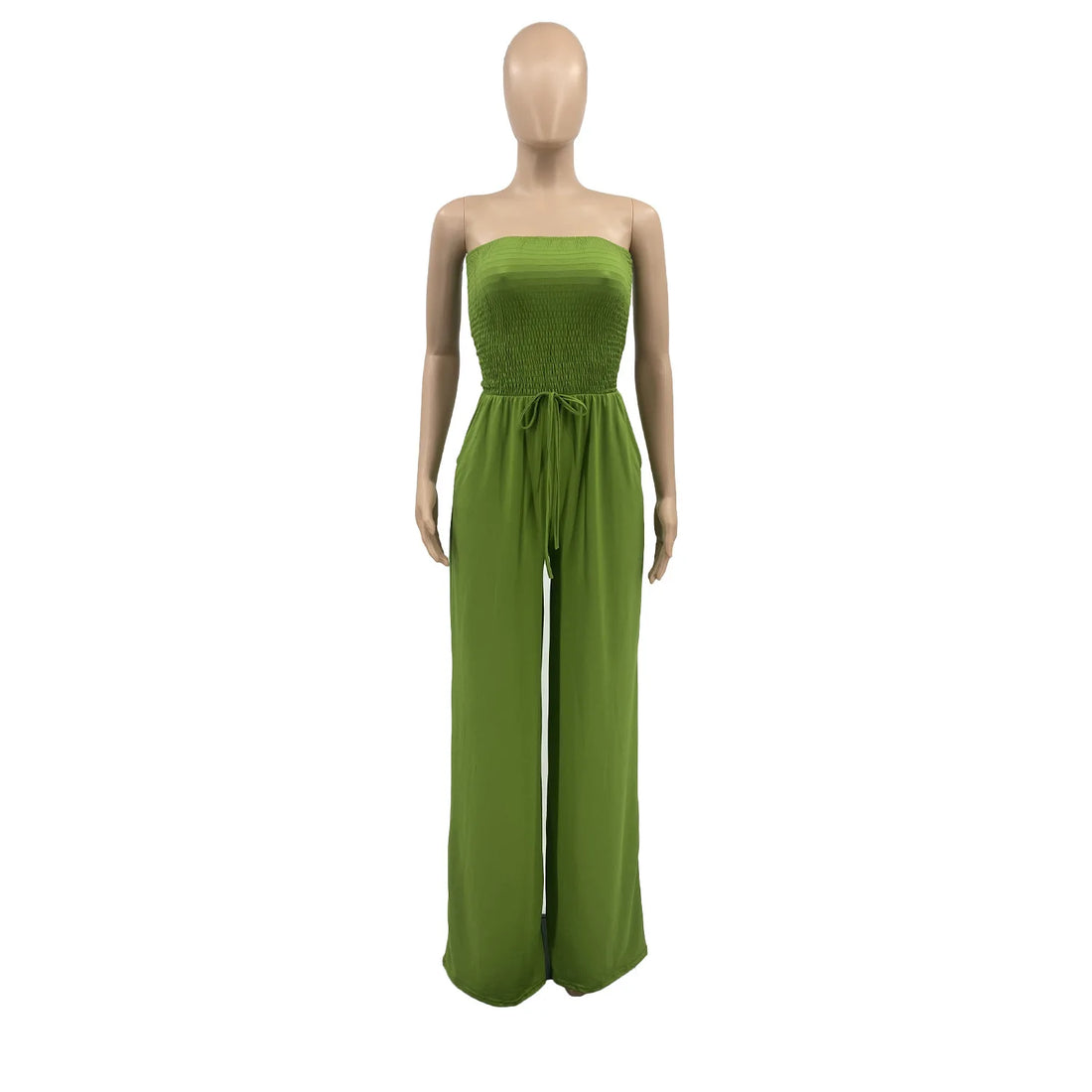Summer Sexy Tube Top Wide-leg Jumpsuit Women Fashion Casual Loose Jumpsuit Women