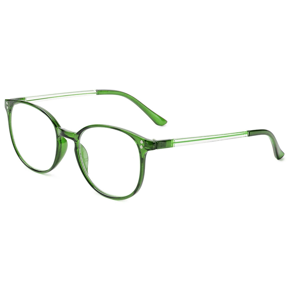 Hot Sale High-definition Reading Glasses Unisex Fashion Ultralight PC Frames Presbyopic Glasses Vision Care Eyewear +1.00~4.00