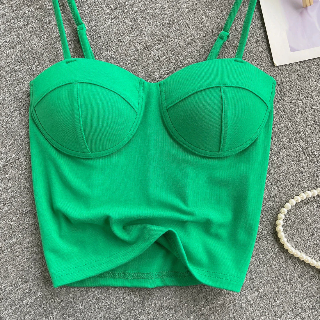 New Summer Hotsweet Strap Mini Tops Slim Fit Backless Basics Outerwear Fashion Hot Girl New IN Korean Style Streetwear Crop Tank