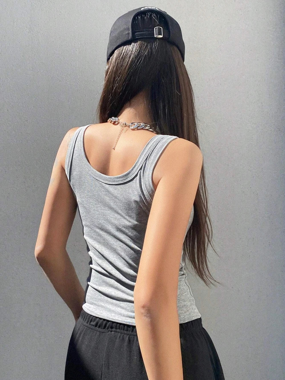 Camisole Tank Soft Cotton Top Women Summer Outfits Tight And Sexy Tank Top Knitted Bottom Shirt And Sleeveless Top For Outerwear