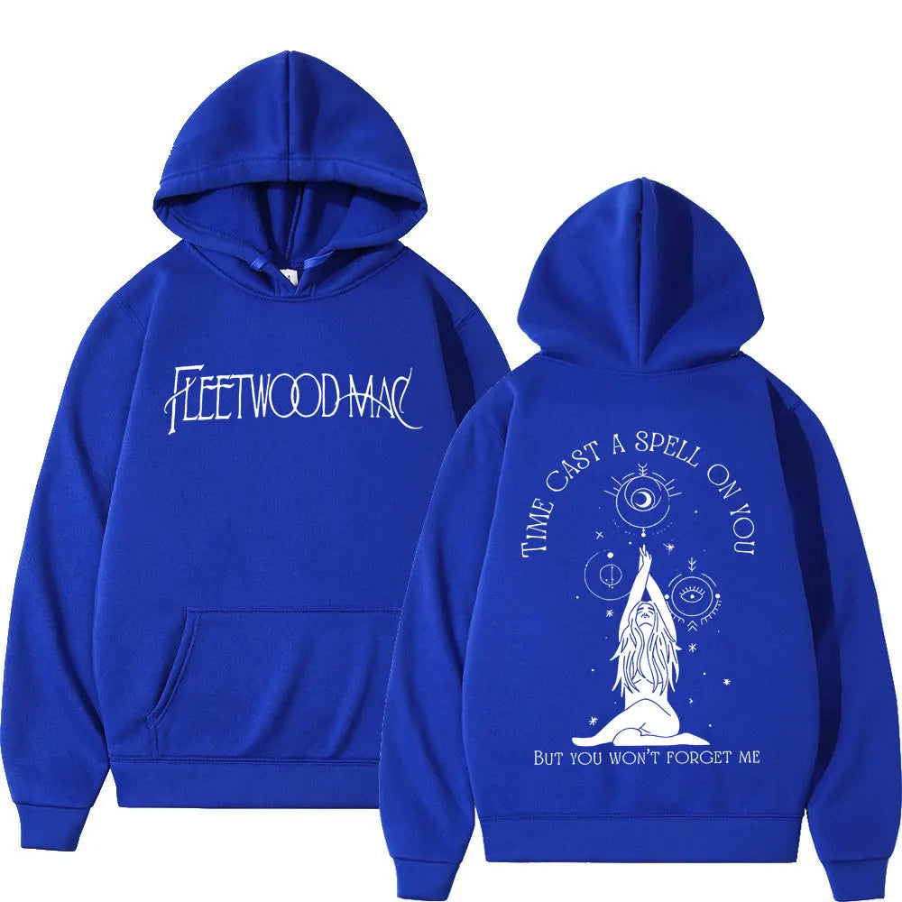 2025 Rock Band Fleetwood Mac Tour Print Hoodie Men Women Harajuku Vintage Hooded Sweatshirts Fashion Casual Oversized Pullovers