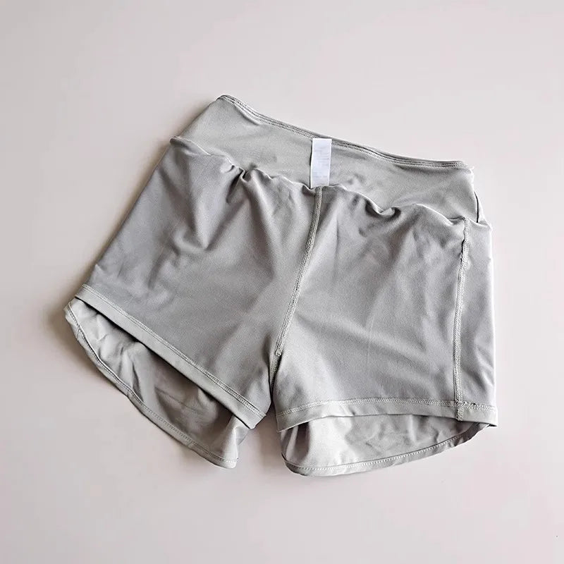 Women's High-Waist Breathable Yoga Shorts Fitness Shorts Running  Shorts Cycling Shorts Sports Shorts Summer Workout Gym Shorts