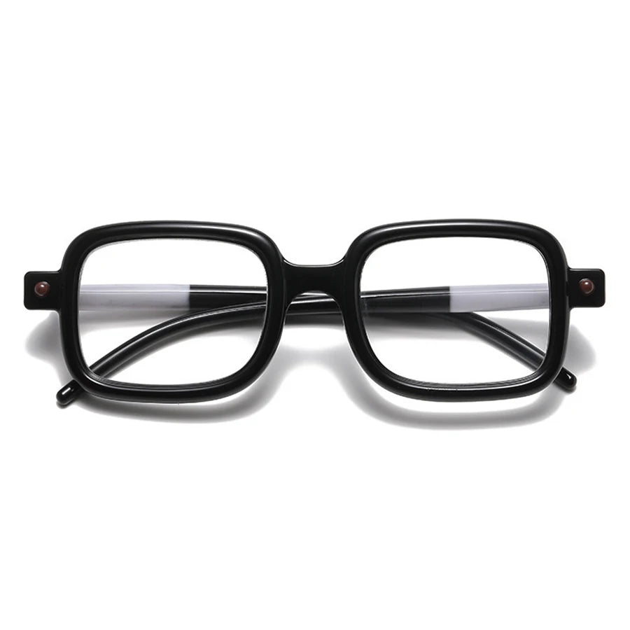 New Fashion Square Reading Glasses Retro Presbyopia Hyperopia Eyeglasses Women Man Trendy Eyewear +1.0 +1.5 +2.0 +3.0 +3.5 +4.0