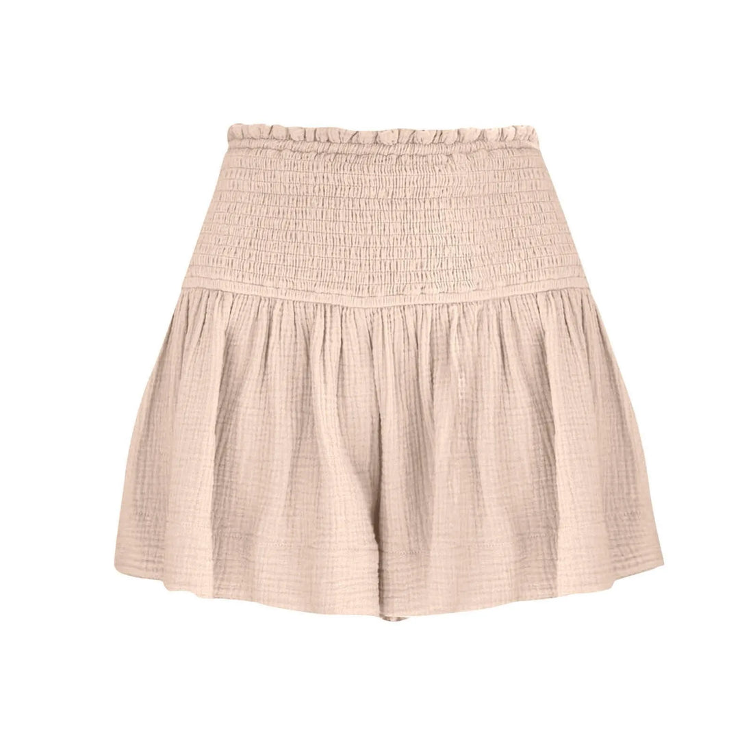 Women Shorts Ladies Casual Solid Color Breathable Fashion Wide Leg Shorts For Women Summer Female Pleated Shorts