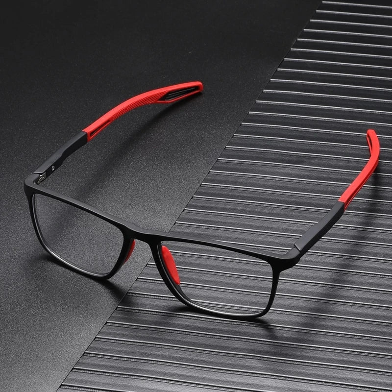 1pcs/8pcs Sets Sport Reading Glasses Men TR90 Anti Blue Light Presbyopia Eyeglasses Men Hyperopia Optical Eyewear Diopters