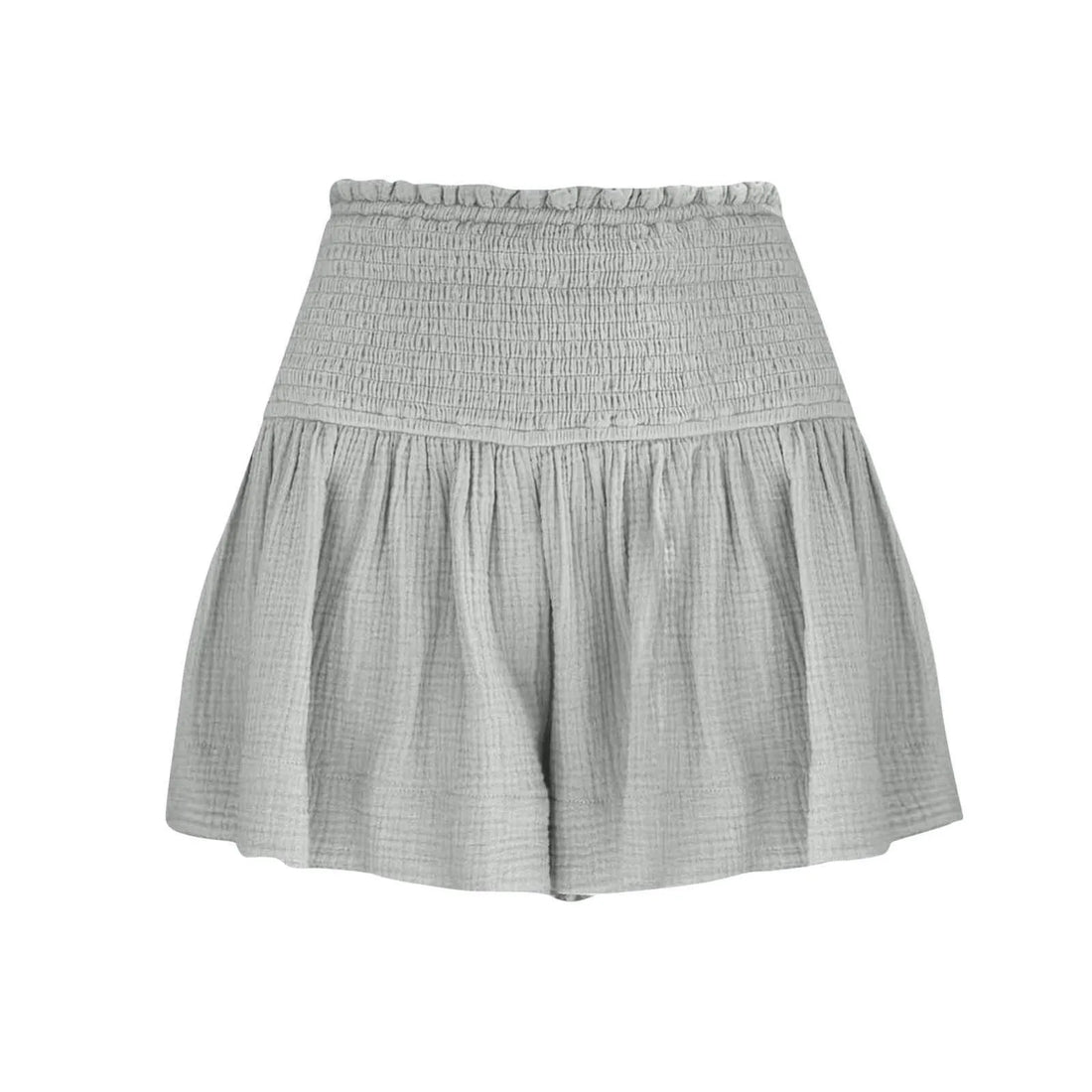Women Shorts Ladies Casual Solid Color Breathable Fashion Wide Leg Shorts For Women Summer Female Pleated Shorts