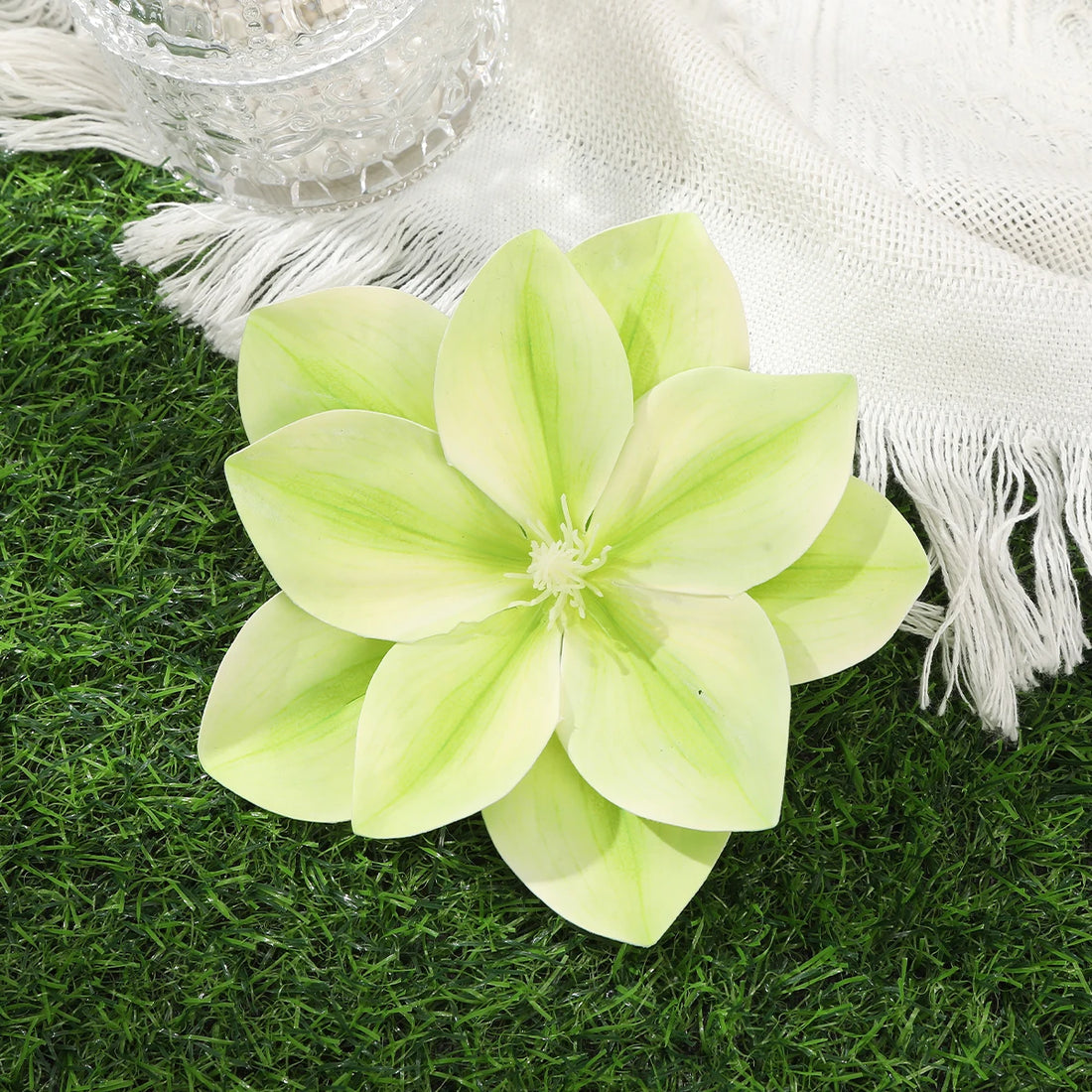 AWAYTR Hawaiian Flower Hair Clip For Women Girls Romantic Bohemian Flower Side Bangs Clip BB Hair Clips Hair Accessories
