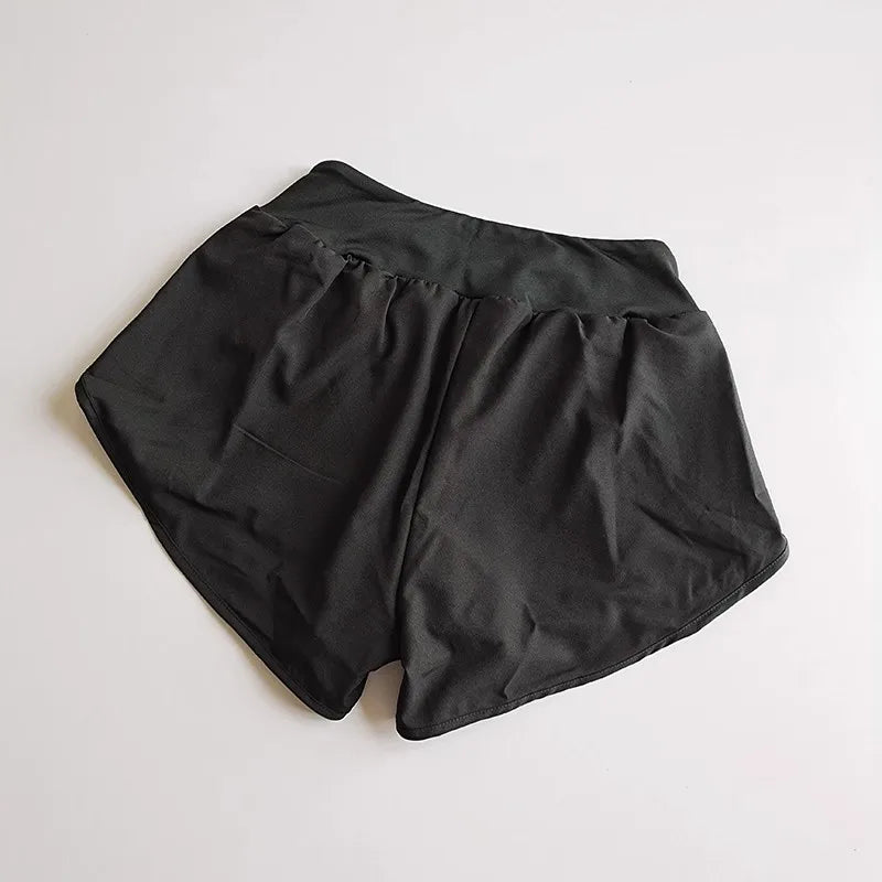 Women's High-Waist Breathable Yoga Shorts Fitness Shorts Running  Shorts Cycling Shorts Sports Shorts Summer Workout Gym Shorts