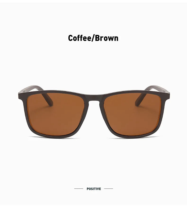 Outdoor Driving Sunglasses Popular Square Large Frame Sun Glasses Classic Polarized Glasses Men Women Fishing Glasses