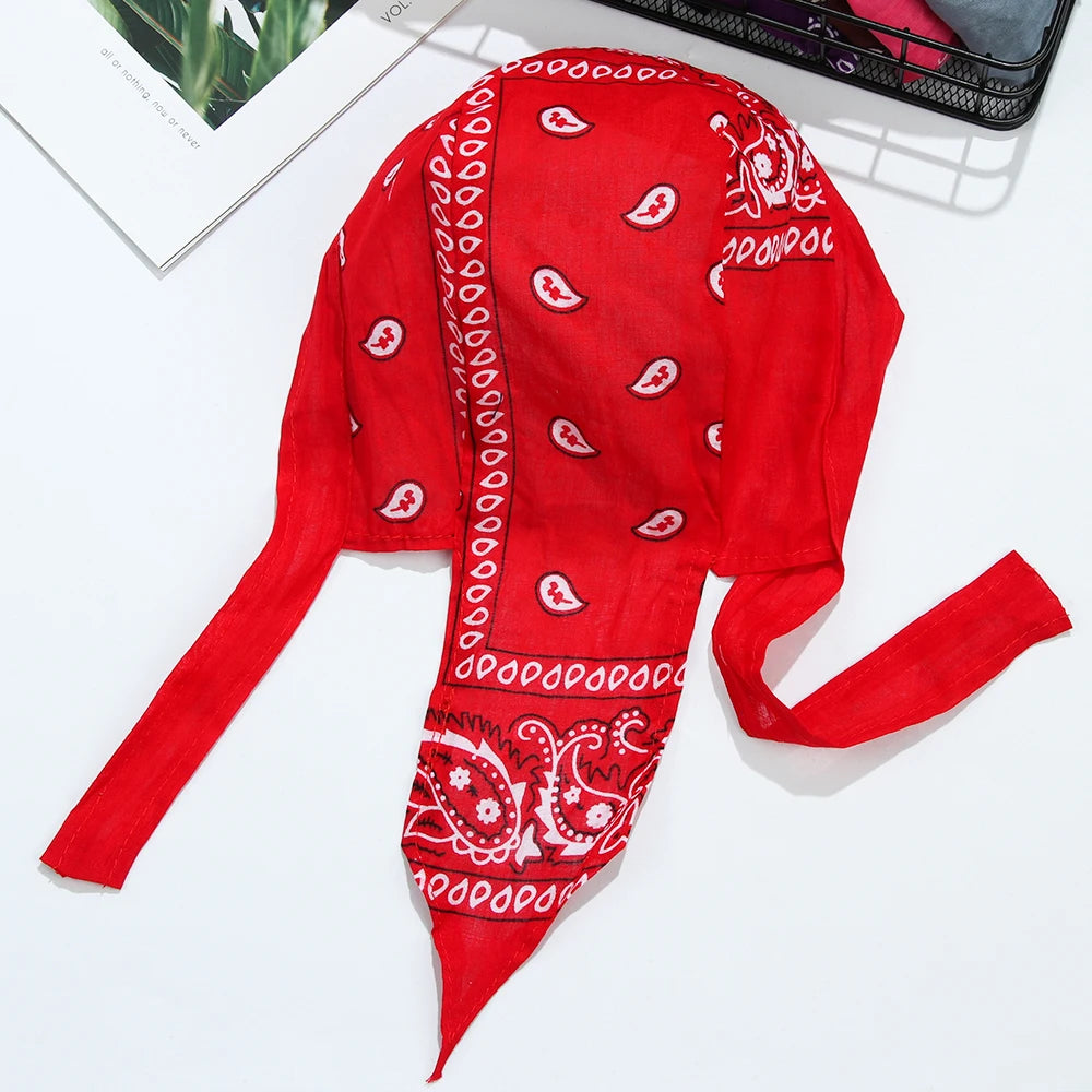 Men Women Quick Dry Headscarf Cotton Pirate Hat Outdoor Sport Cycling Bandana Sweat Absorbant Cancer Chemo Cap Muslim Turban