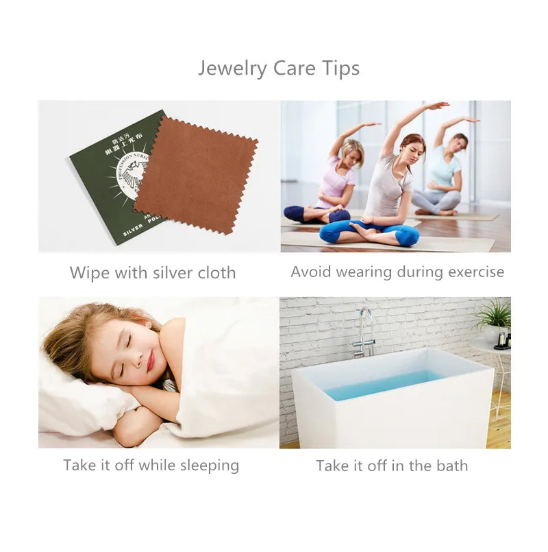 18K Gold Ring For Women Fashion 925 Silver Jewelry Party Wholesale