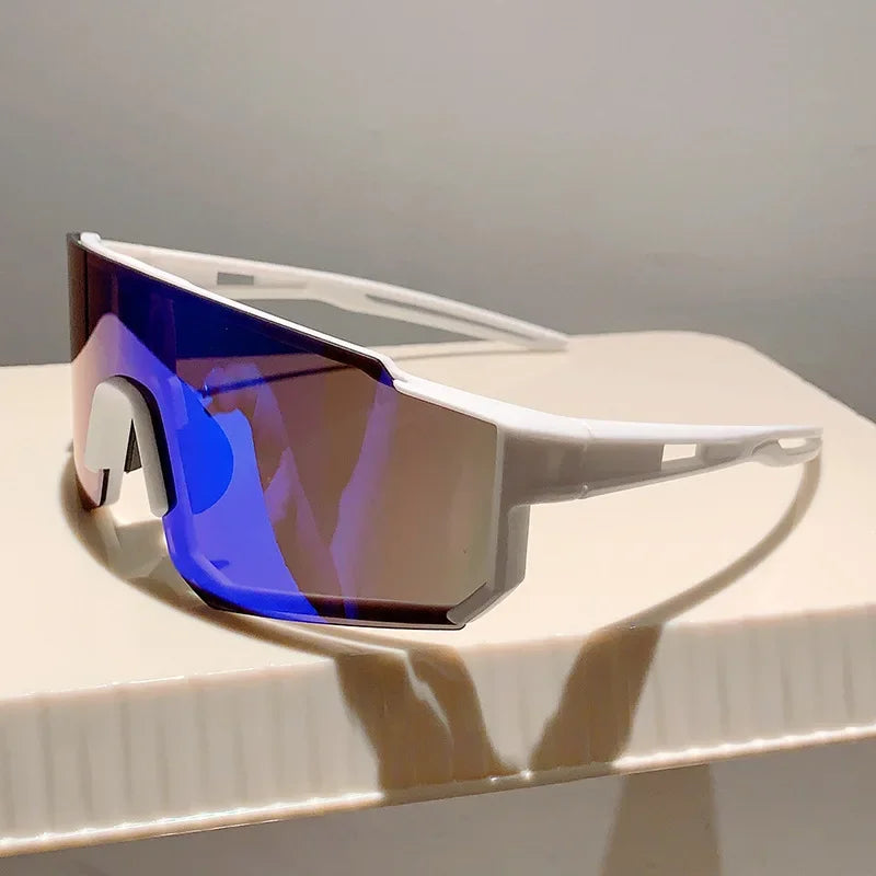 Oversized Outdoor Sport Goggle Women For Men Luxury Brand Designer Sun Glasses Vintage Punk Ski Cycling Windproof Sunglasses