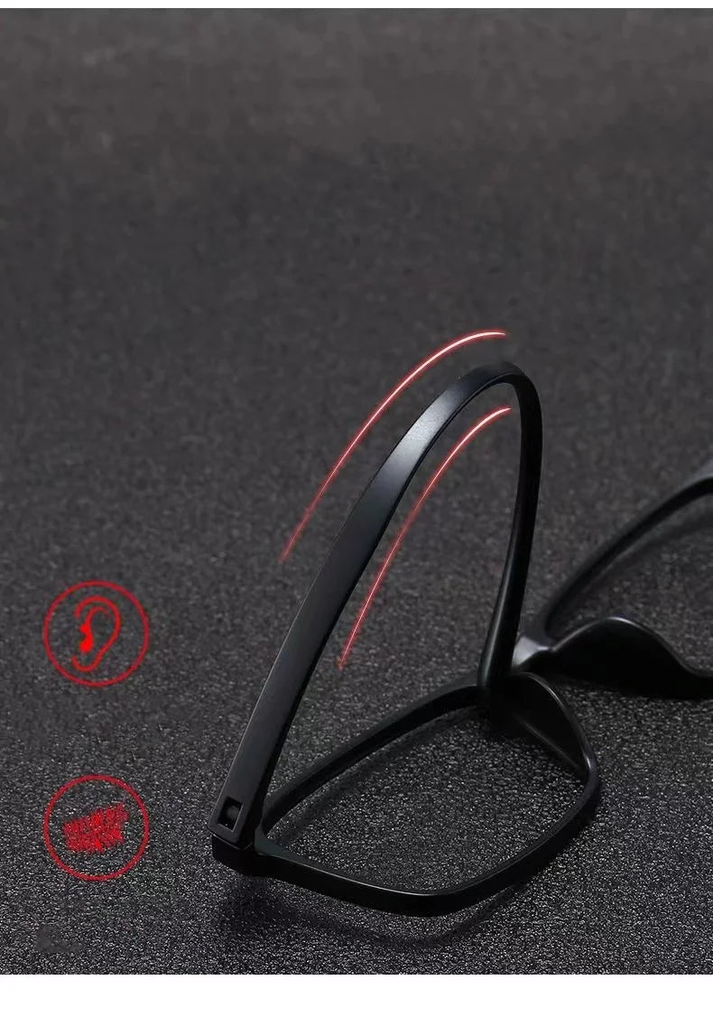 Ultralight Eyewear TR90 Reading Glasses For Men And Women Anti blue Light High Quality Square Presbyopia Glasses For Phone