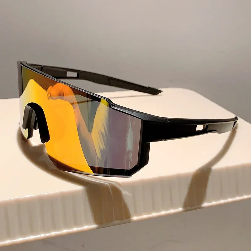 Oversized Outdoor Sport Goggle Women For Men Luxury Brand Designer Sun Glasses Vintage Punk Ski Cycling Windproof Sunglasses