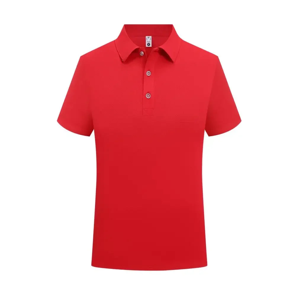 Blank Black Classic Uniform Polo T Shirt Men Wholesale Bulk Summer Formal Collar T-shirt For Men Casual Camiseta Polos De Hombre