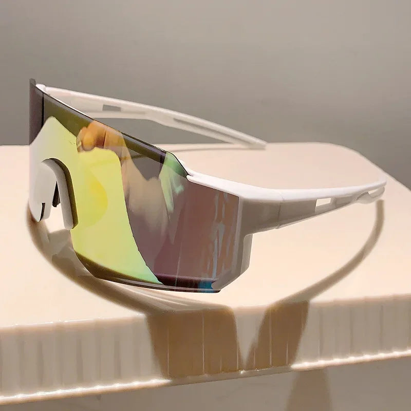 Oversized Outdoor Sport Goggle Women For Men Luxury Brand Designer Sun Glasses Vintage Punk Ski Cycling Windproof Sunglasses