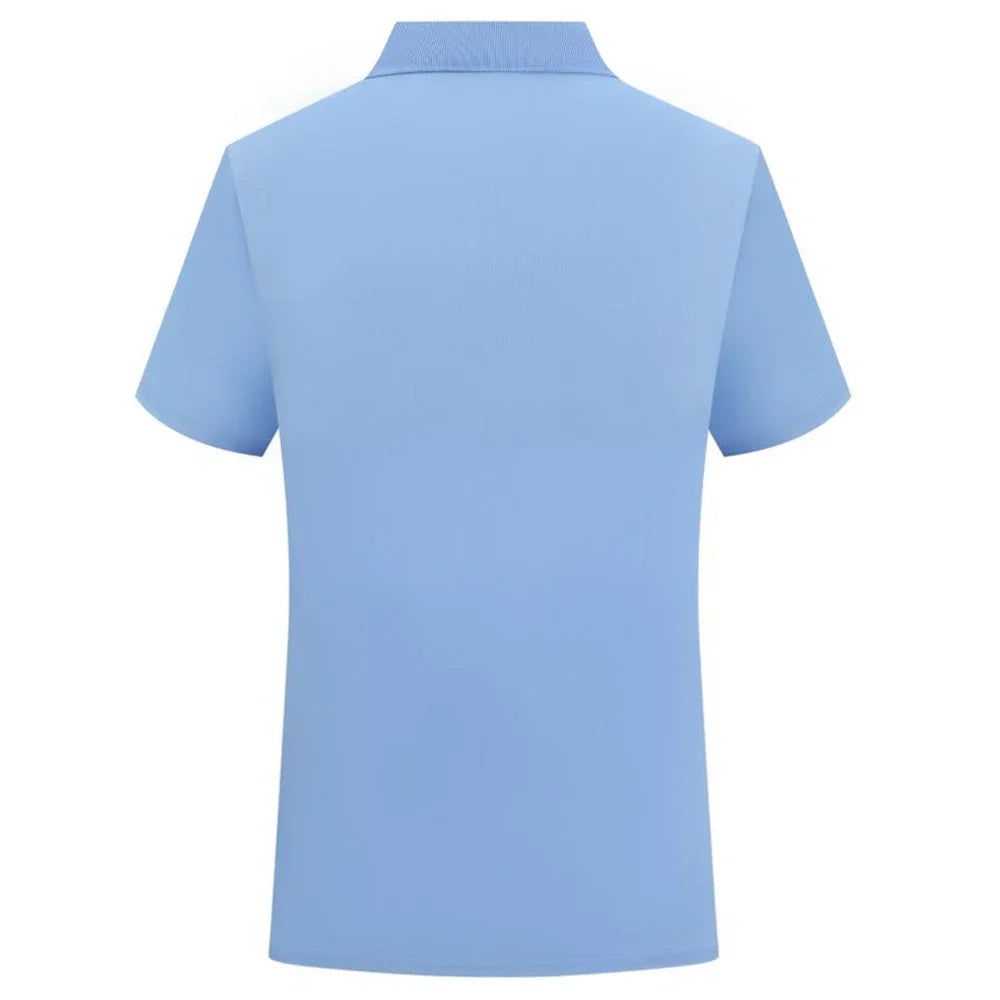 Blank Black Classic Uniform Polo T Shirt Men Wholesale Bulk Summer Formal Collar T-shirt For Men Casual Camiseta Polos De Hombre