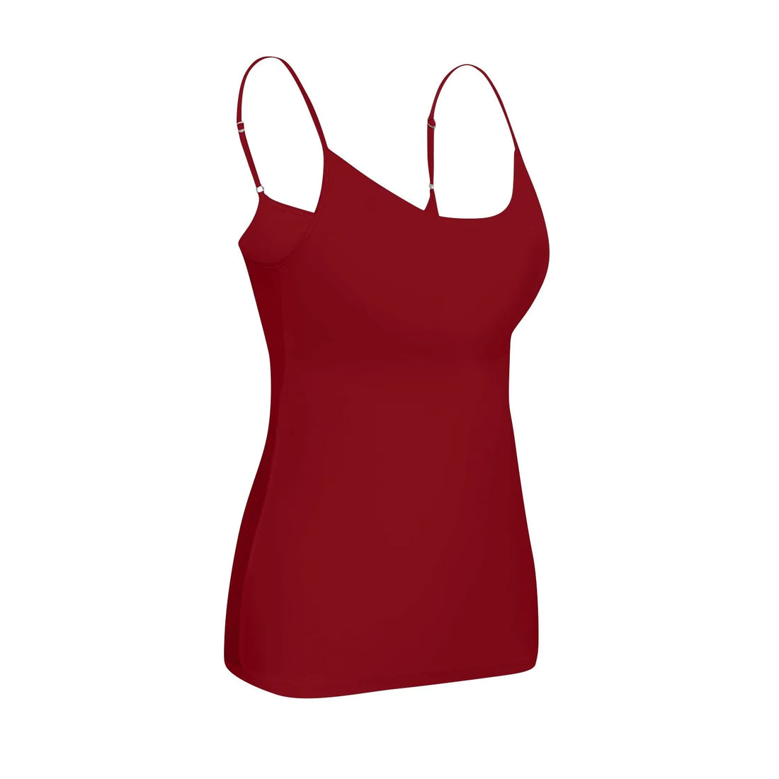 New Padded Bra Tank Top Women Modal Spaghetti Solid Cami Top Vest Female Adjustable Camisole With Built In Bra Fitness Clothing