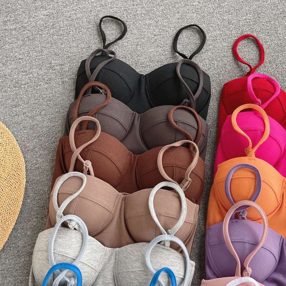New Summer Hotsweet Strap Mini Tops Slim Fit Backless Basics Outerwear Fashion Hot Girl New IN Korean Style Streetwear Crop Tank
