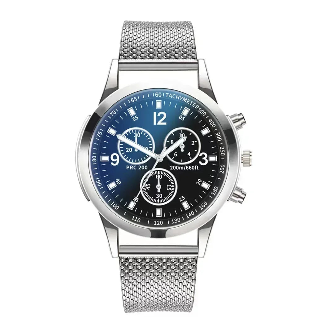 2025 Luxury QuartzWatch for Men Stainless Steel Dial Casual Quartz Wristwatches Men Bracele Watch Relogio Masculino Часы Мужские