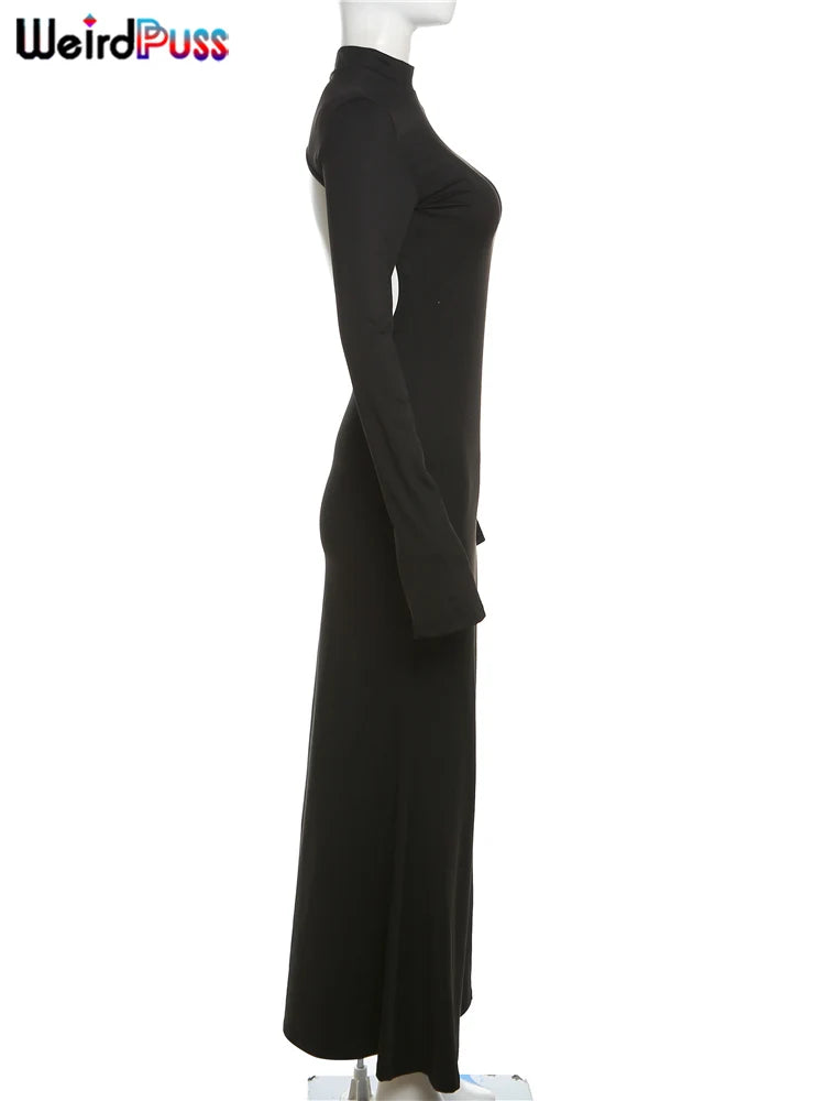 Weird Puss Backless Skinny Women Dress Skinny Stretchy Slim Bag Hip Bodycon Ladies Fashion Party Event Prom Mermaid Vestidos