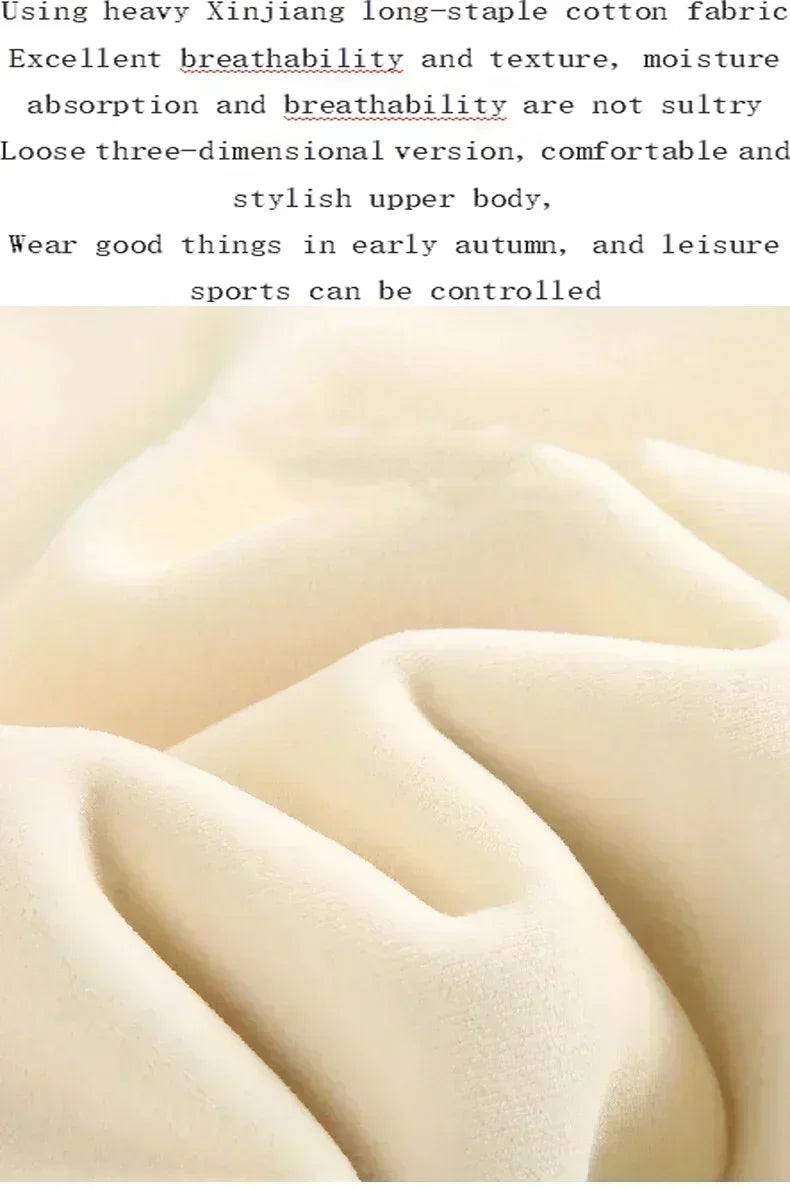 Paul Smith Autumn and Winter European and American Hooded Sweater Pure Cotton Oversized Hip-hop Street Sportswear