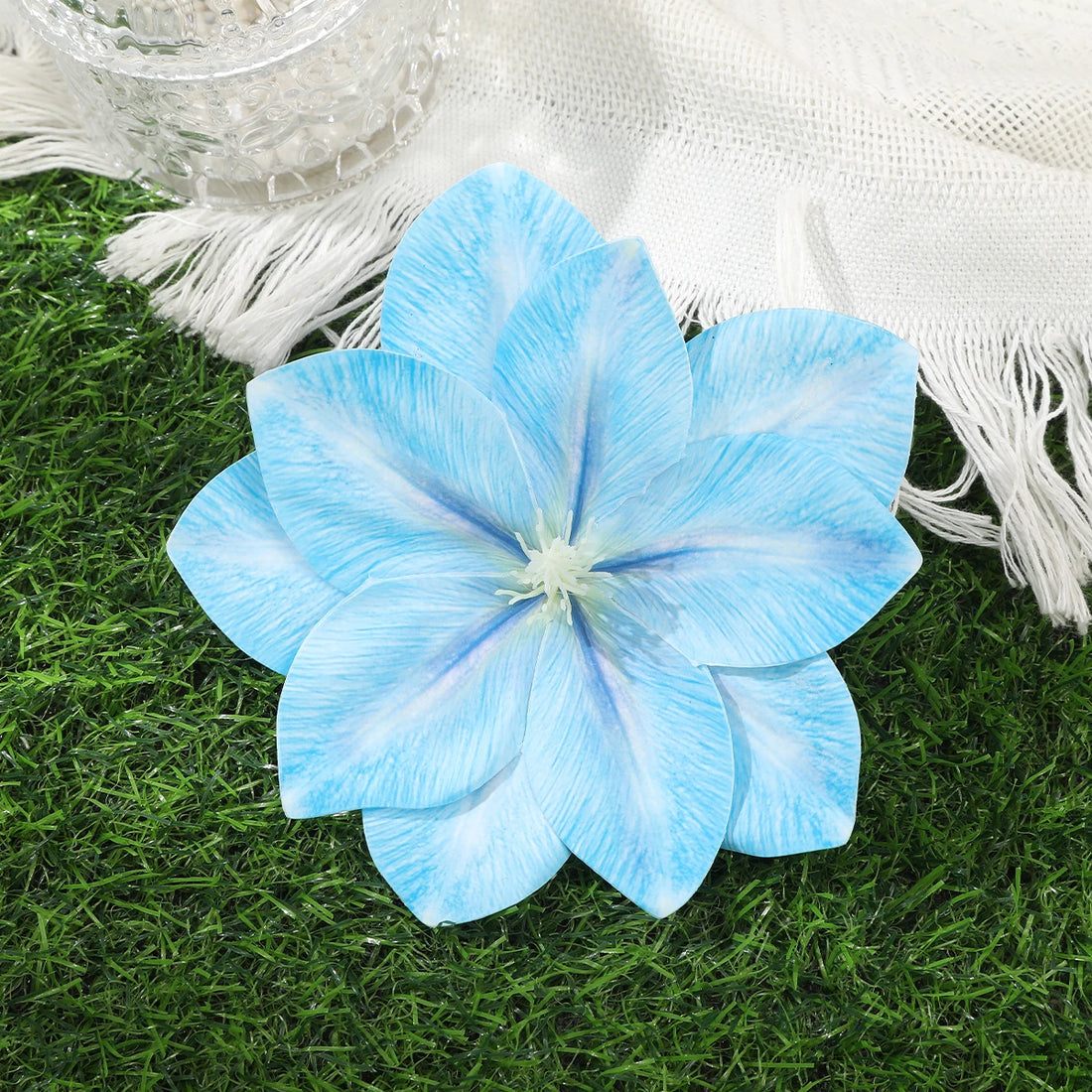 AWAYTR Hawaiian Flower Hair Clip For Women Girls Romantic Bohemian Flower Side Bangs Clip BB Hair Clips Hair Accessories
