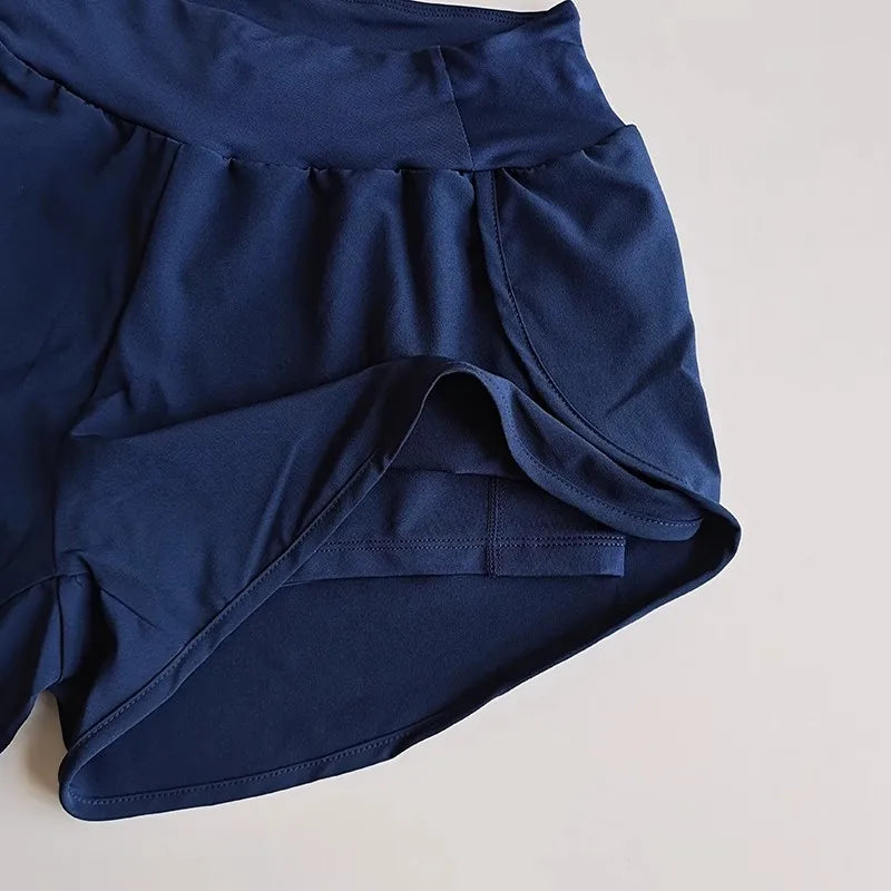 Women's High-Waist Breathable Yoga Shorts Fitness Shorts Running  Shorts Cycling Shorts Sports Shorts Summer Workout Gym Shorts