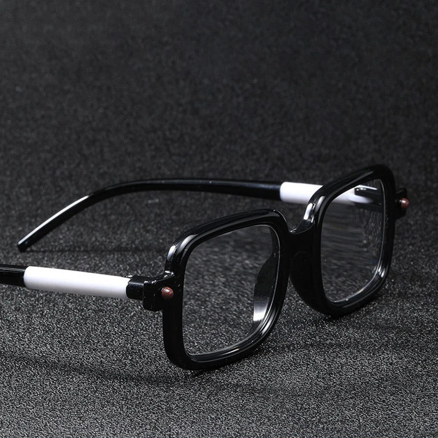 New Fashion Square Reading Glasses Retro Presbyopia Hyperopia Eyeglasses Women Man Trendy Eyewear +1.0 +1.5 +2.0 +3.0 +3.5 +4.0