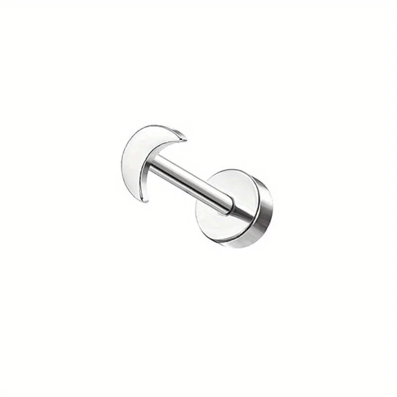 Drperfect Stainless Steel Cartilage Stud Earrings for Women Opal Star Pearl  Earring Studs Flower Studs Ear Piercing Jewelry