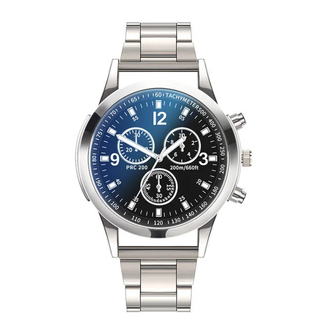2025 Luxury QuartzWatch for Men Stainless Steel Dial Casual Quartz Wristwatches Men Bracele Watch Relogio Masculino Часы Мужские