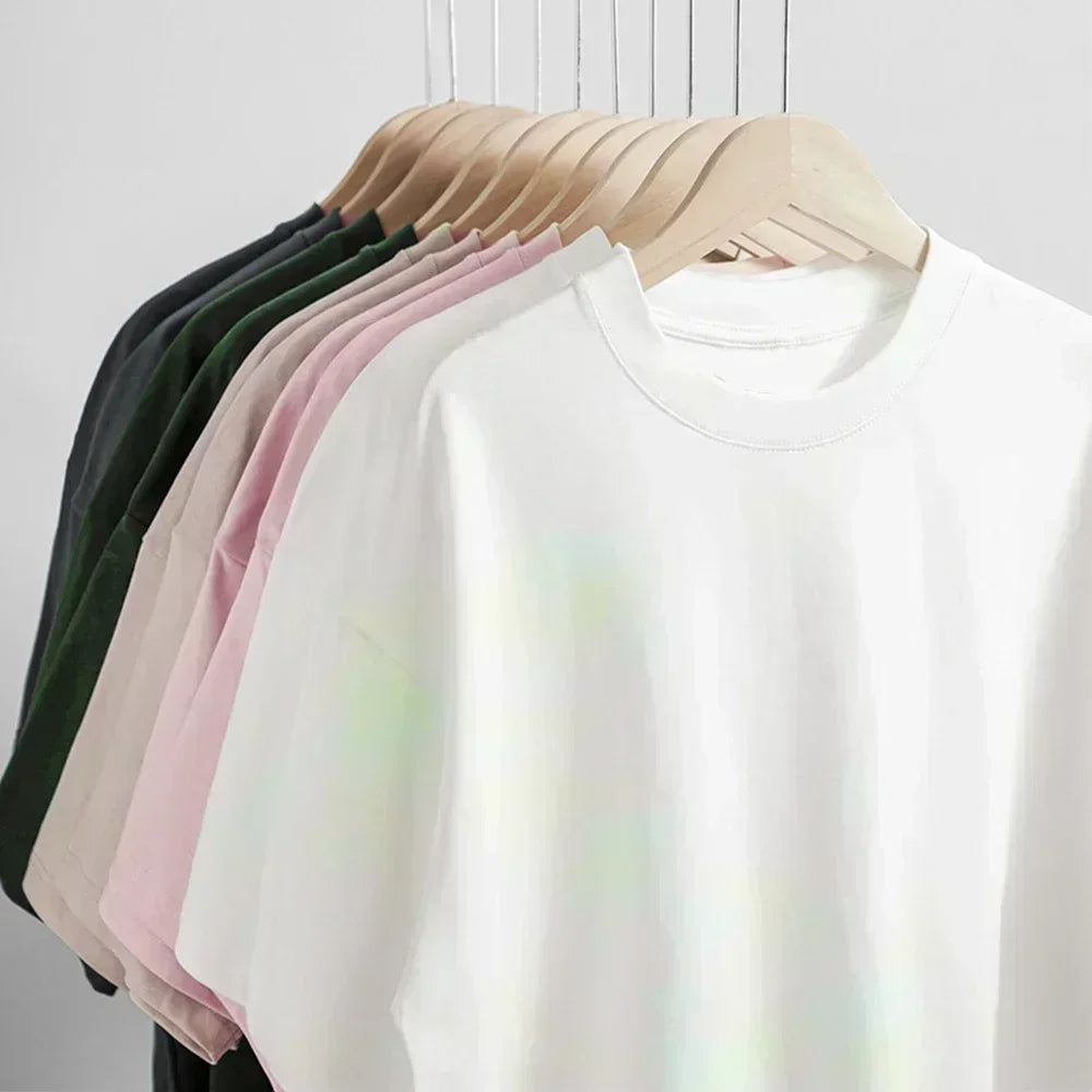 BBK Men's Y2K-Inspired 100% Cotton T-Shirt - Soft Comfortable Black with Abstract White Figures Design Casual Short Sleeve