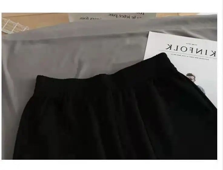 Women Simple Soft Shorts Large Size Casual Shorts Yoga Beach Pants Female Sports Shorts Wide Leg Bottoms Hot Streetwear