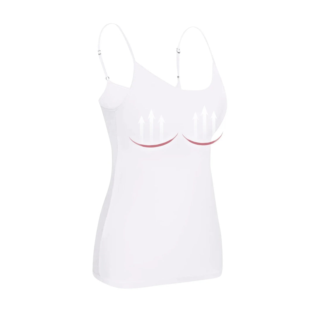 New Padded Bra Tank Top Women Modal Spaghetti Solid Cami Top Vest Female Adjustable Camisole With Built In Bra Fitness Clothing