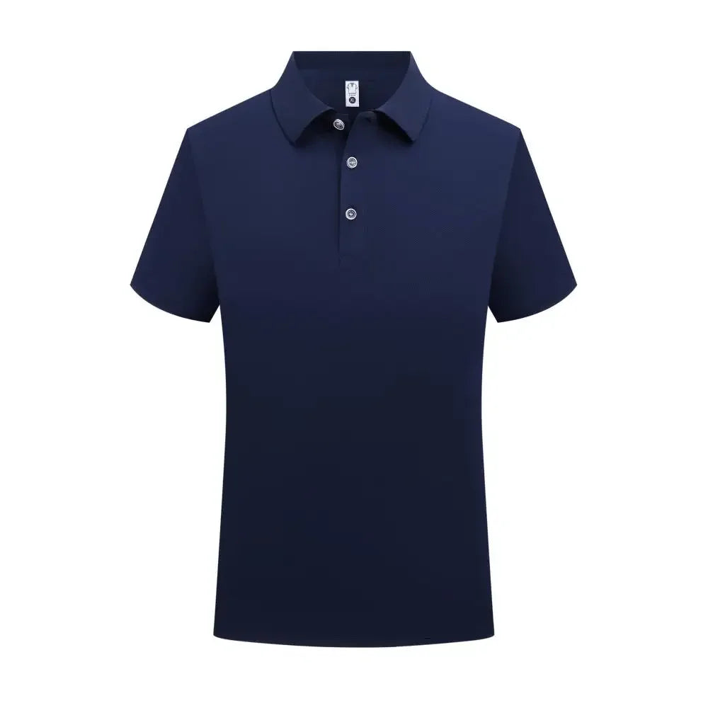 Blank Black Classic Uniform Polo T Shirt Men Wholesale Bulk Summer Formal Collar T-shirt For Men Casual Camiseta Polos De Hombre