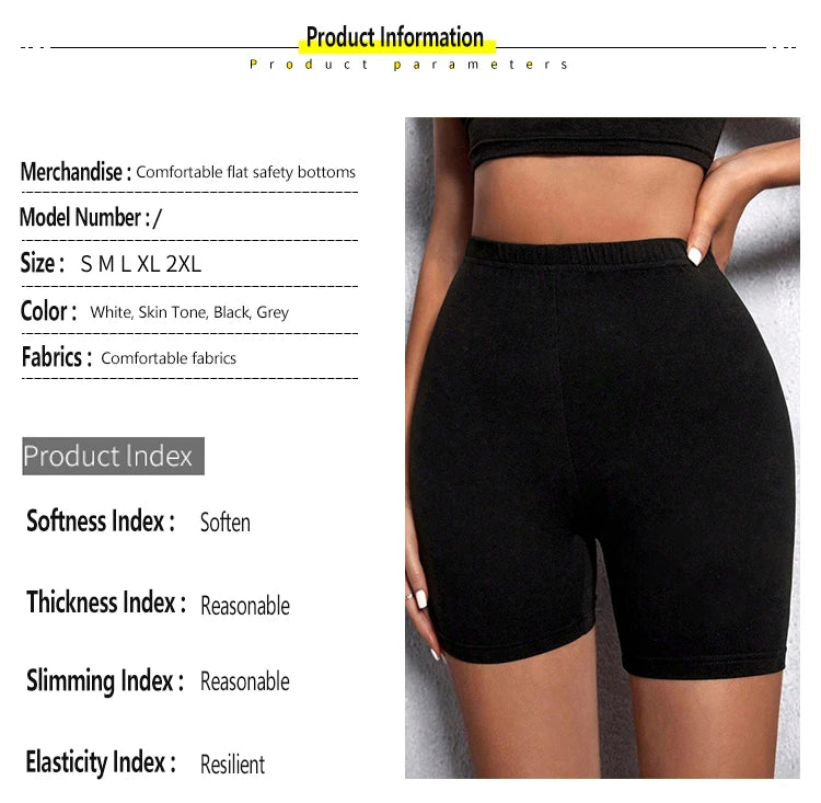 Trend Women Sports Shorts  Simple White Line Letter Graphic Print Tight Shorts High Elastic Comfortable Soft Thin Female Clothes