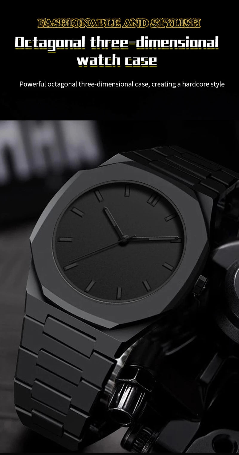 UTHAI Men's and Women's Watch Casual Simple Waterproof Silicone Wristband Fashionable And Versatile Quartz Watch Clock Gift