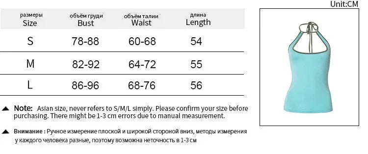 Sexy Tank Tops Women Summer Sleeveless Hollow Out Halter Bandage Backless Basic Tank Bodycon Streetwear Casual Fashion Camisole