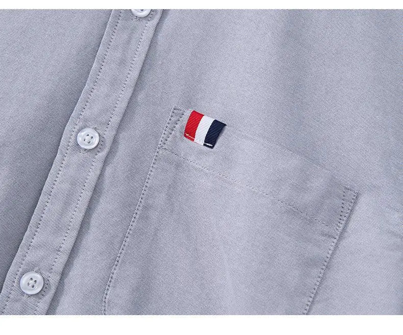 2024 New High-quality 100% Cotton Business Casual Men's Short-sleeve Shirt,M-4XL White Formal Work Shirt