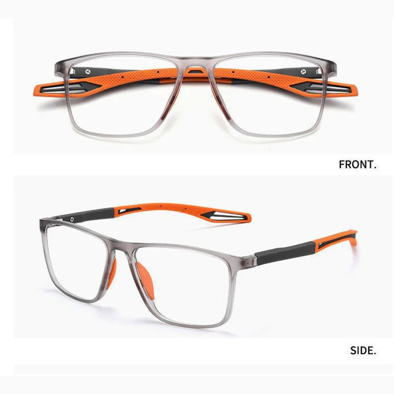 1pcs/8pcs Sets Sport Reading Glasses Men TR90 Anti Blue Light Presbyopia Eyeglasses Men Hyperopia Optical Eyewear Diopters