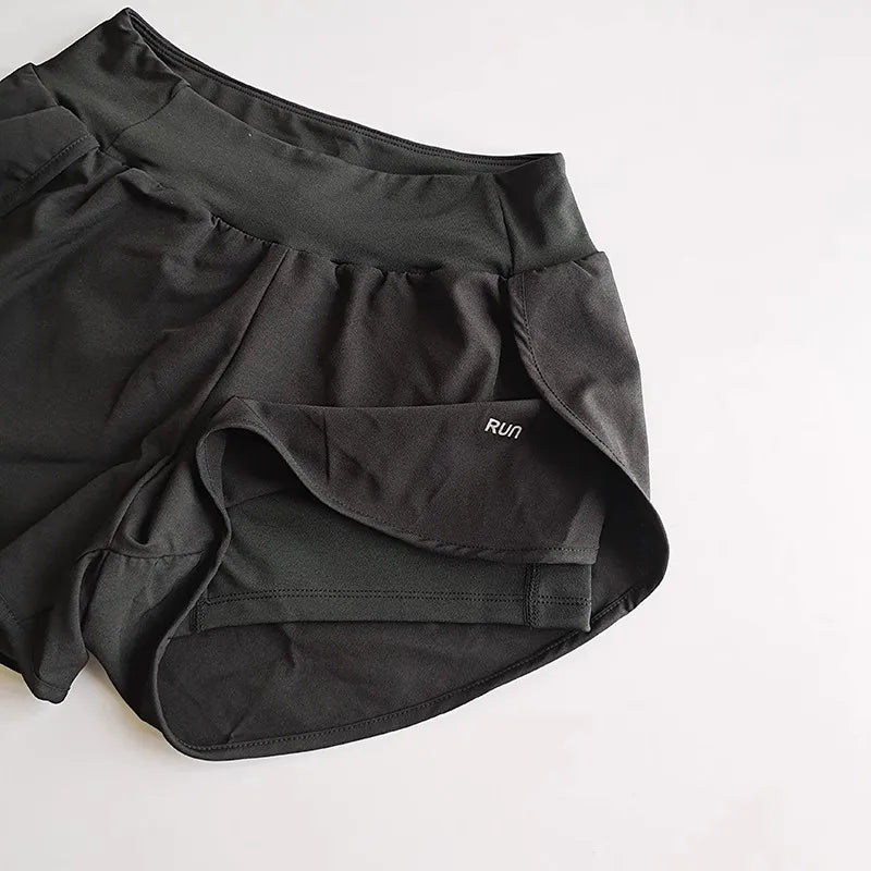 Women's High-Waist Breathable Yoga Shorts Fitness Shorts Running  Shorts Cycling Shorts Sports Shorts Summer Workout Gym Shorts