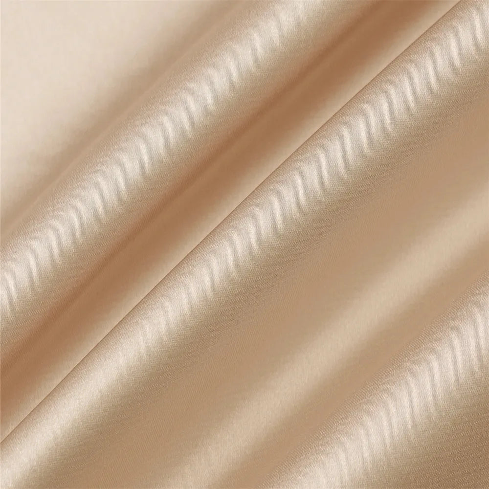 Women Summer Satin Silky Spaghetti Strap Split Long Dress Elegant Sleeveless Backless Club Party Beach Sexy Dresses Vestito 2021