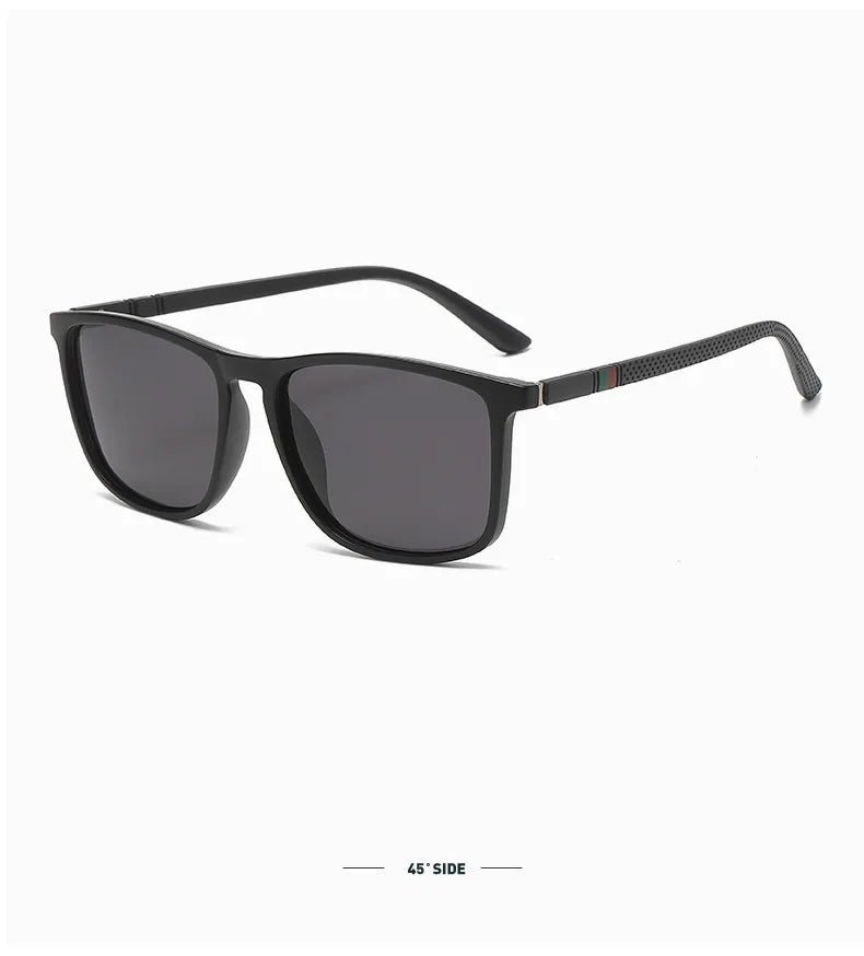 Outdoor Driving Sunglasses Popular Square Large Frame Sun Glasses Classic Polarized Glasses Men Women Fishing Glasses