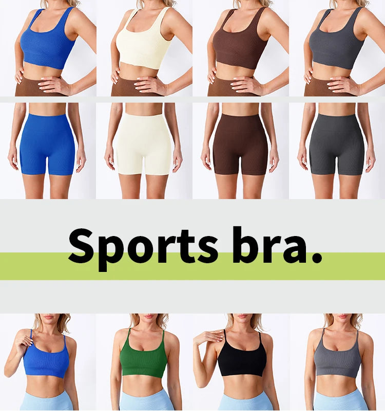 Women's Athletic Shorts High Waisted Running Biker Shorts Sporty Gym Elastic Workout Shorts With Pocket