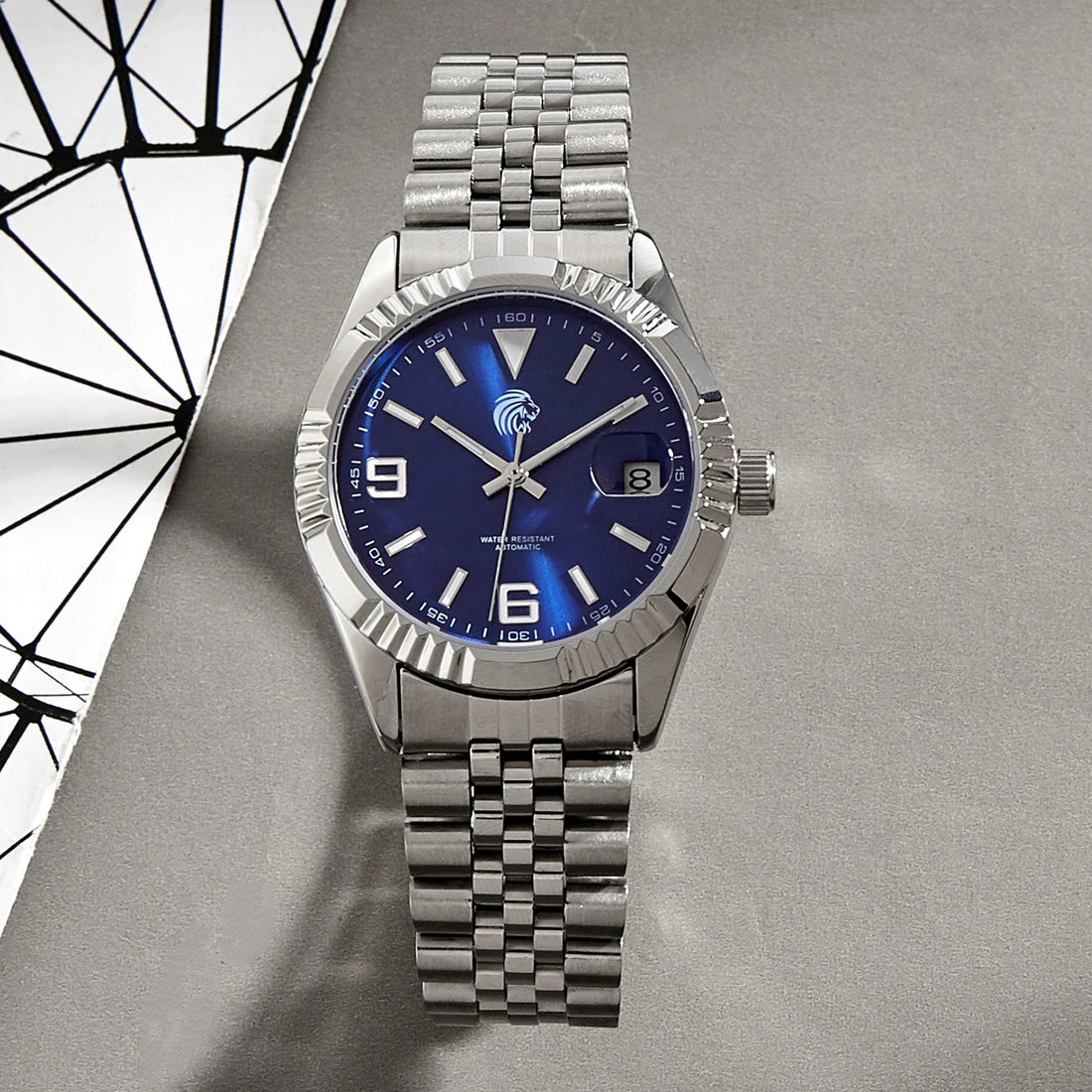 Mechanical Women Watch Steel Bracelet Female Automatic Wristwatch Waterproof Lady Clock