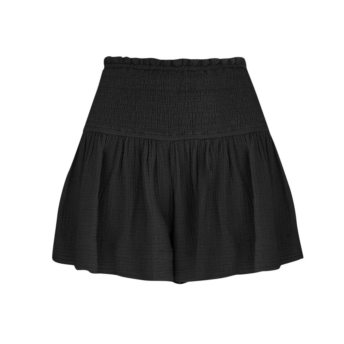 Women Shorts Ladies Casual Solid Color Breathable Fashion Wide Leg Shorts For Women Summer Female Pleated Shorts
