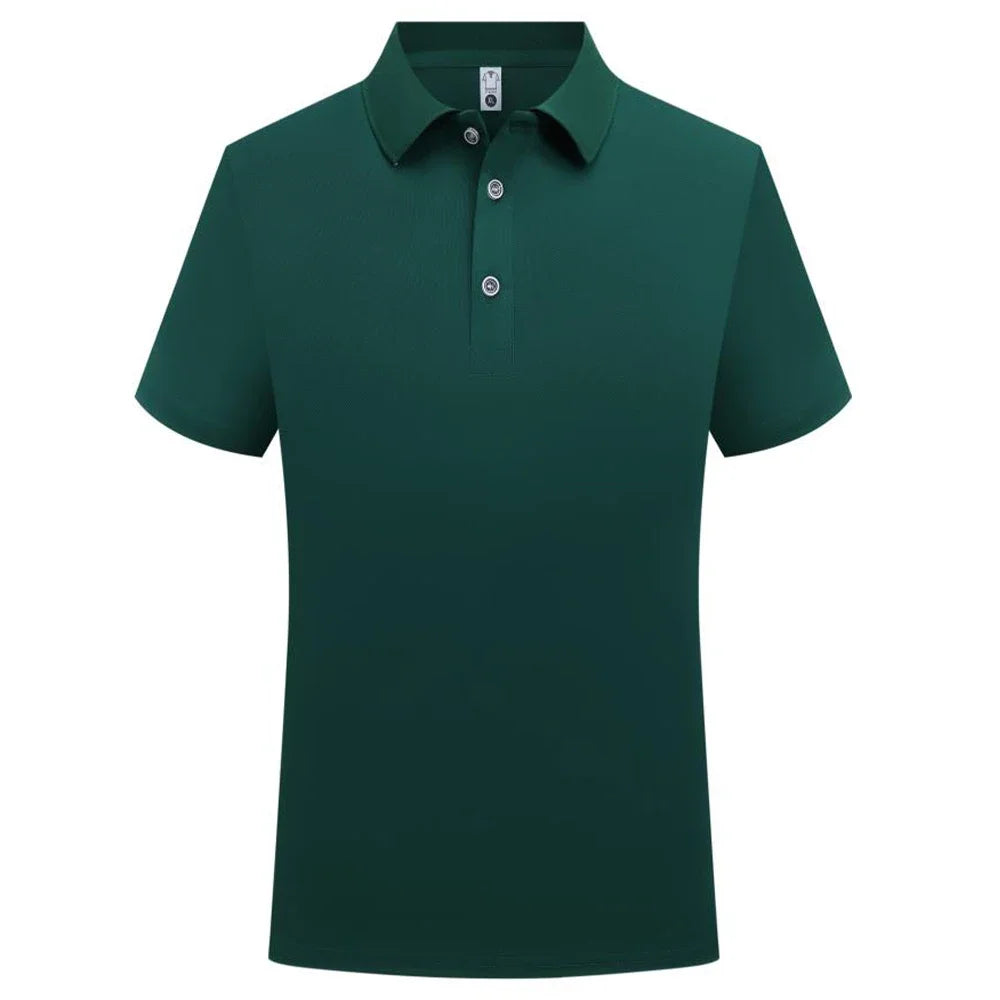 Blank Black Classic Uniform Polo T Shirt Men Wholesale Bulk Summer Formal Collar T-shirt For Men Casual Camiseta Polos De Hombre