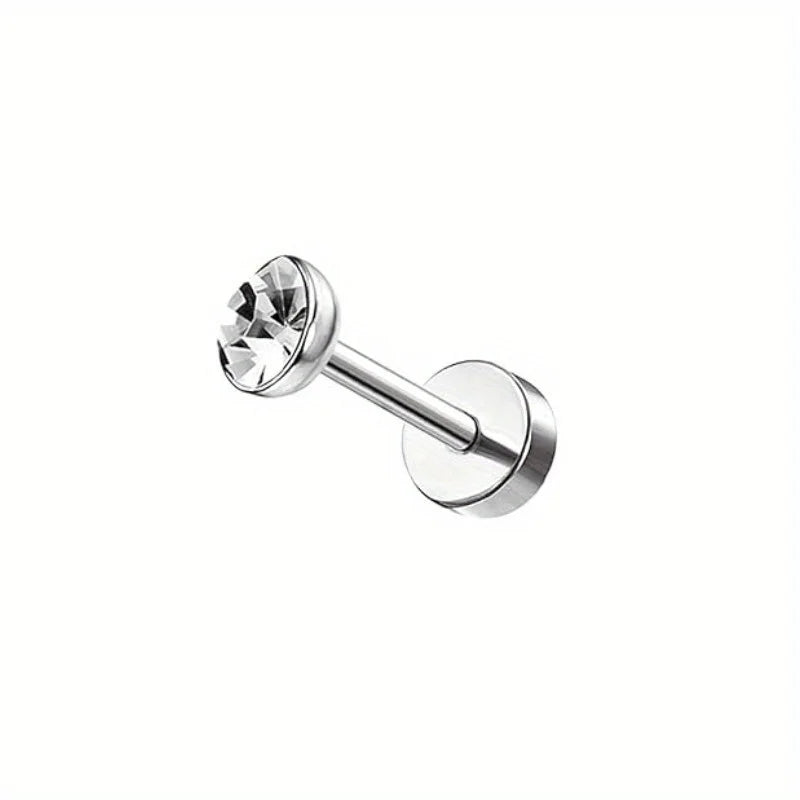 Drperfect Stainless Steel Cartilage Stud Earrings for Women Opal Star Pearl  Earring Studs Flower Studs Ear Piercing Jewelry