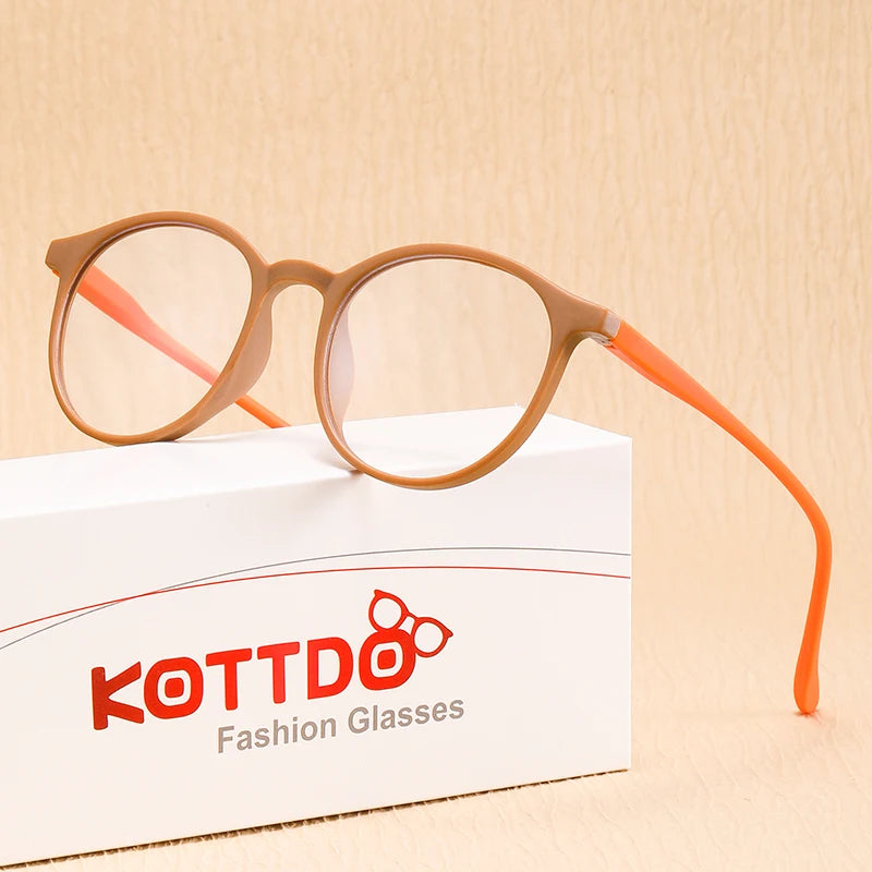 Colorful Round Women Reading Glasses Computer Anti Blue Light Men Presbyopia Hyperopia Clear Lens Reading Eyeglasses Eyewear